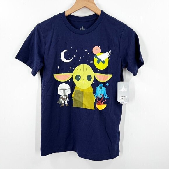Disney Parks Star Wars Mandalorian Grogu The Child Tee - Picture 1 of 6